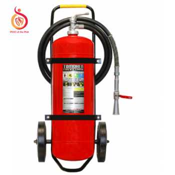 Bình chữa cháy xe đẩy Tomoken 35kg dạng bột ABC TMK-VJ-ABC/35Kg