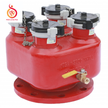 Họng tiếp nước 4 cửa Tomoken TMHK-4D65-150A