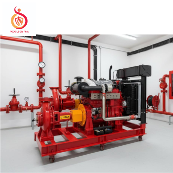 Máy bơm chữa cháy Diesel Dymax 110kW - 150HP