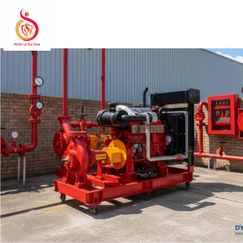 Máy bơm chữa cháy Diesel Dymax 132kW - 180HP