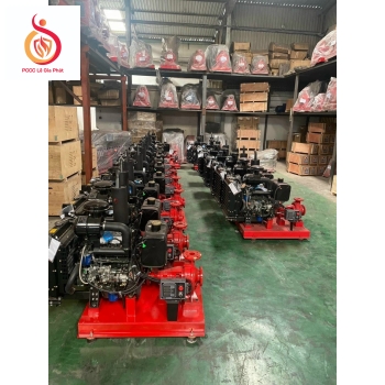 MÁY BƠM CHỮA CHÁY DIESEL WINDY 20HP - 15KW
