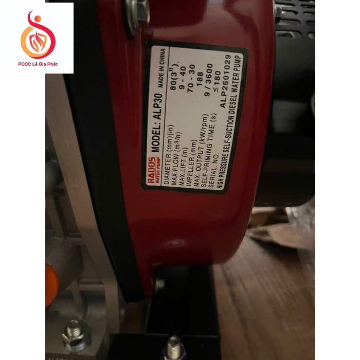Bơm Chữa Cháy Diesel 13HP
