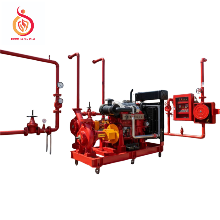 Máy bơm chữa cháy Diesel Dymax 132kW - 180HP