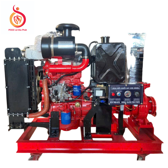 Máy bơm chữa cháy Diesel Dymax 55kW - 75HP