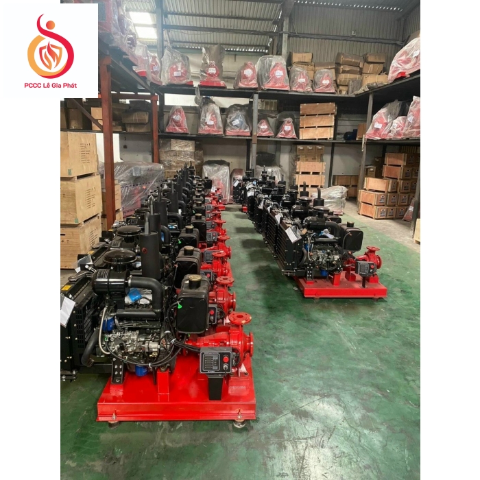 MÁY BƠM CHỮA CHÁY DIESEL WINDY 20HP - 15KW